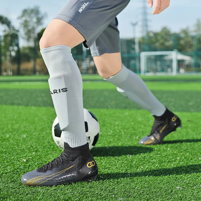 Kuding Slip Resistant, Abrasion Resistant, Breathable Soccer Shoes Unisex-8