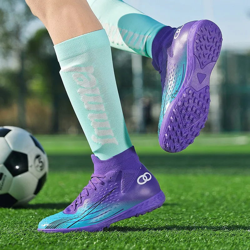 Kuding Slip Resistant, Abrasion Resistant, Breathable Soccer Shoes Unisex-68