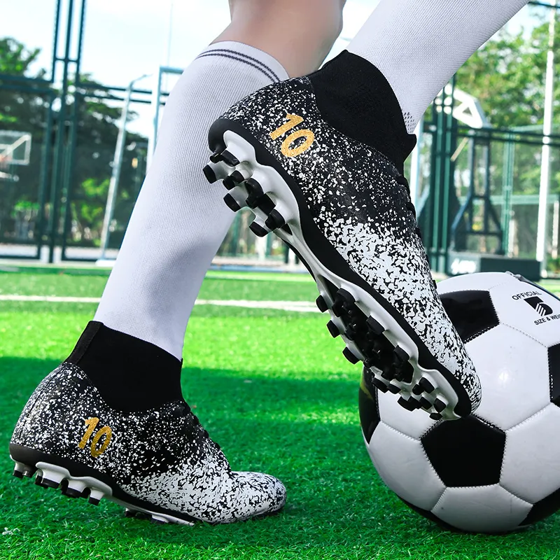 Kuding Anti Slip And Wear Resistant Coverage Soccer Shoes Unisex-10