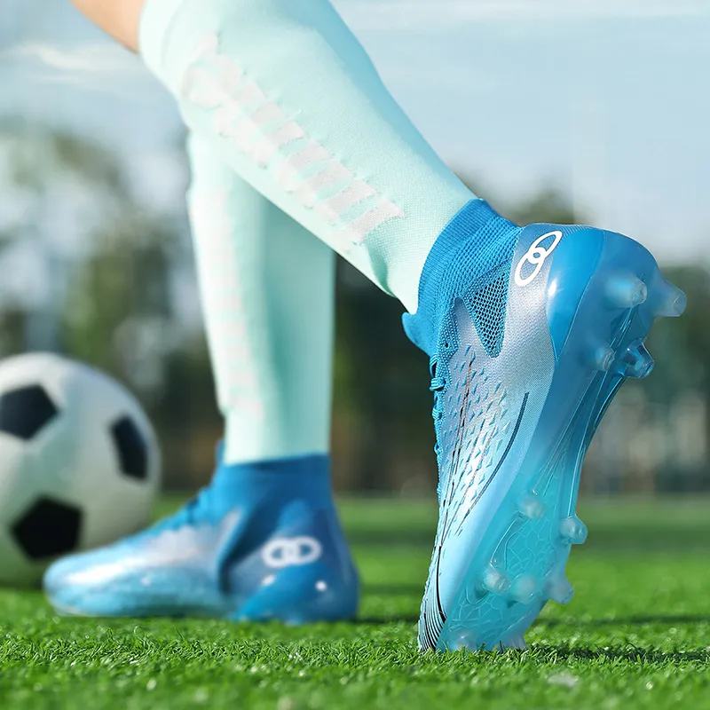 Kuding Slip Resistant, Abrasion Resistant, Breathable Soccer Shoes Unisex-23