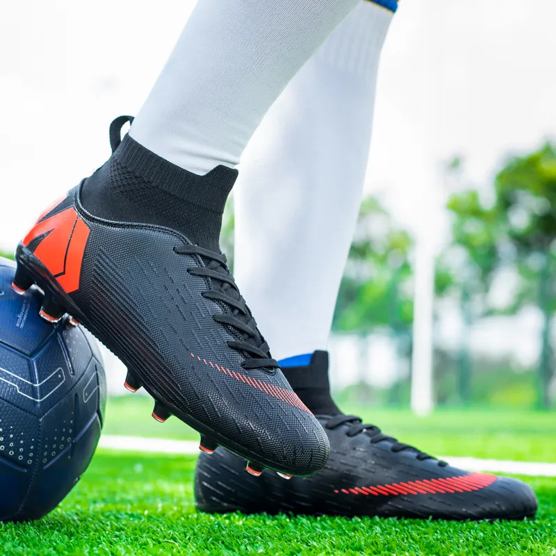 Kuding AG Rubber Short Studs TF Rubber Broken Studs Breathable Coverage Impact-Resistant Soccer Shoes Unisex-20