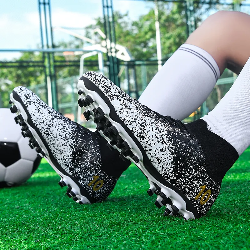 Kuding Anti Slip And Wear Resistant Coverage Soccer Shoes Unisex-5