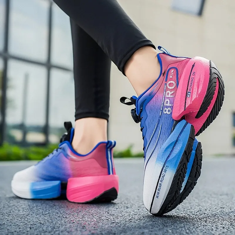 Kuding Rebound Breathable Lightweight Cushioning Low Top Kids' Running Shoes Teenagers-8