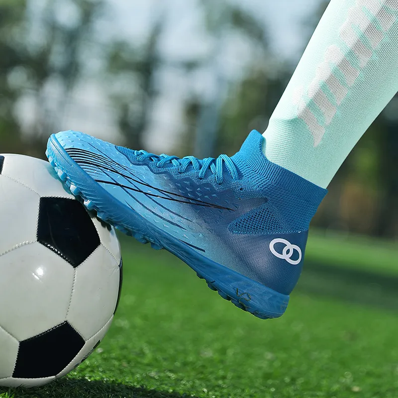 Kuding Slip Resistant, Abrasion Resistant, Breathable Soccer Shoes Unisex-59