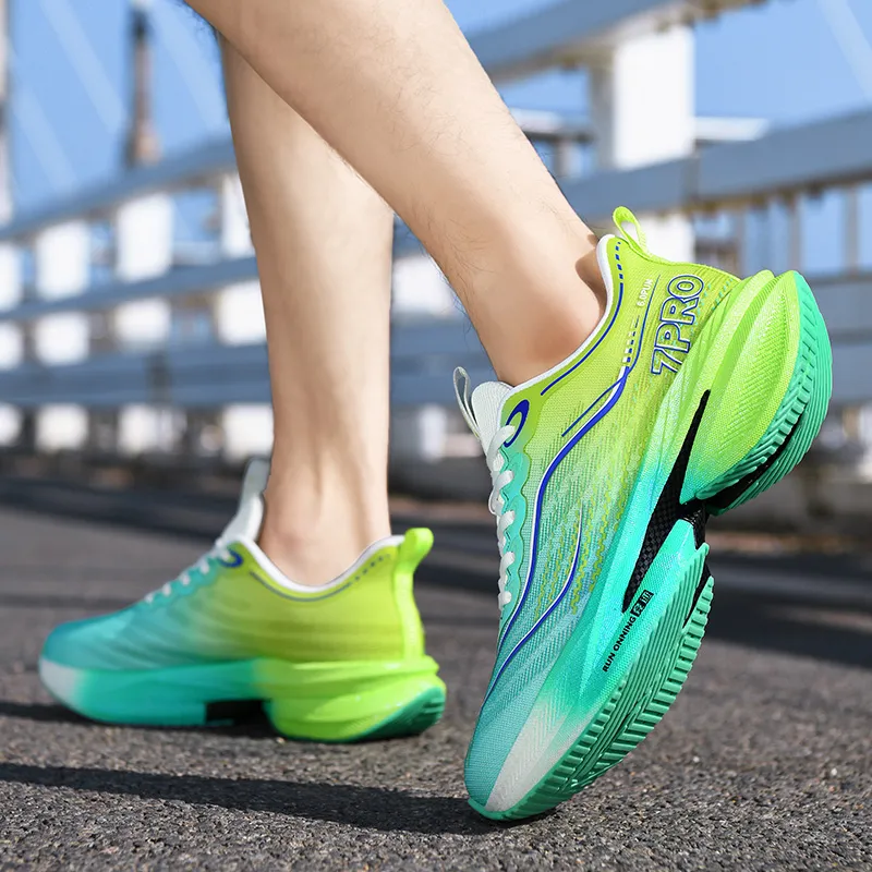 Kuding Cushioning Breathable Rebound Low-Top Running Shoes Unisex-14