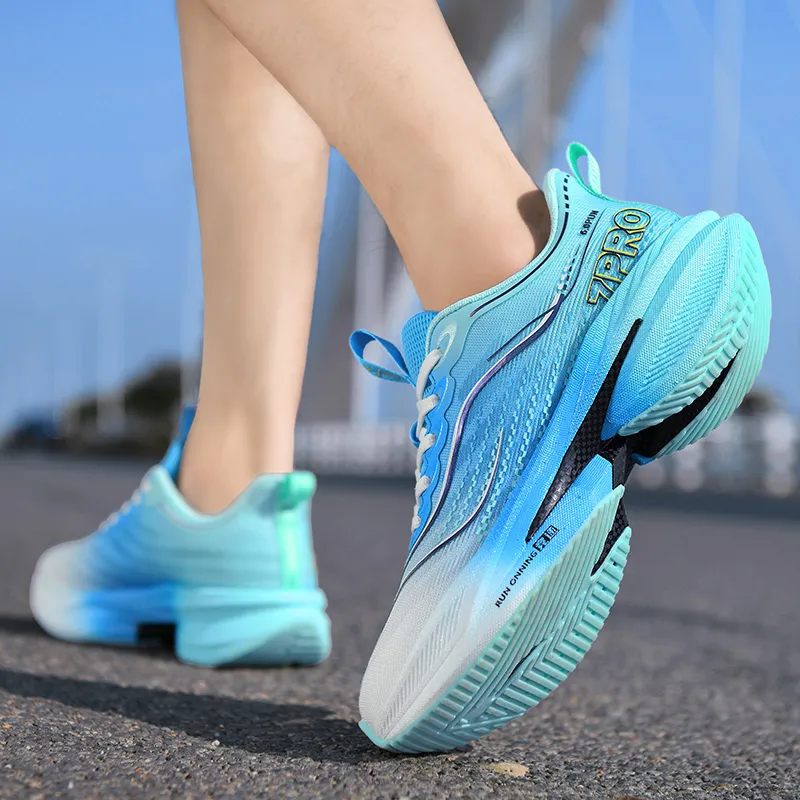 Kuding Cushioning Breathable Rebound Low-Top Running Shoes Unisex-4