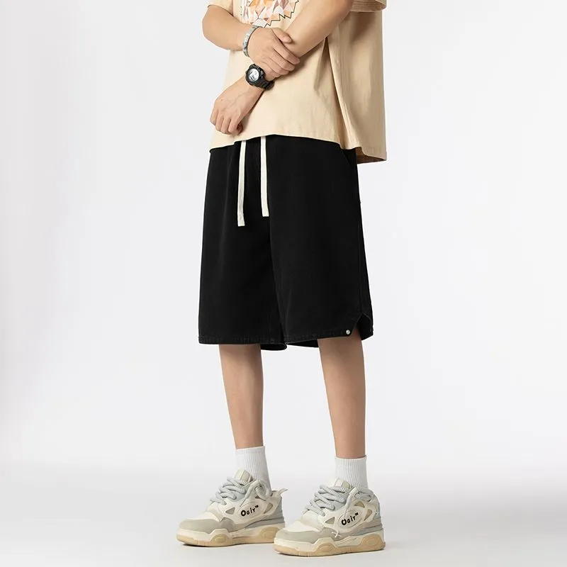 NVRFRGT Denim Shorts Unisex-1