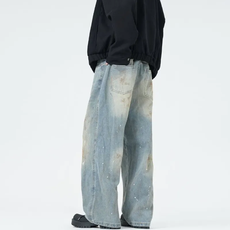 NVRFRGT Jeans Unisex Light Blue-5