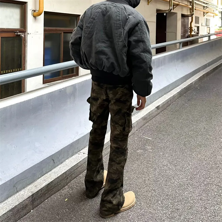 NVRFRGT Jeans Unisex Camouflage-2