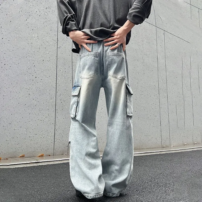 NVRFRGT Jeans Unisex Light Blue-1