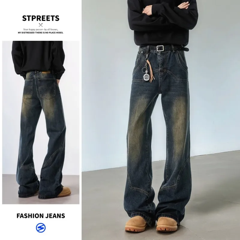 NVRFRGT Jeans Unisex Blue-1
