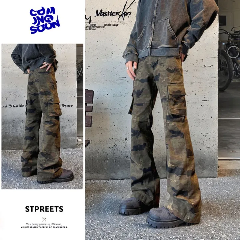 NVRFRGT Jeans Unisex Camouflage-1