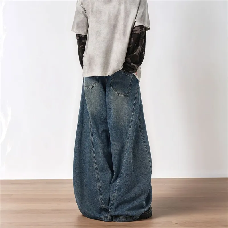 NVRFRGT Jeans Unisex Blue-3