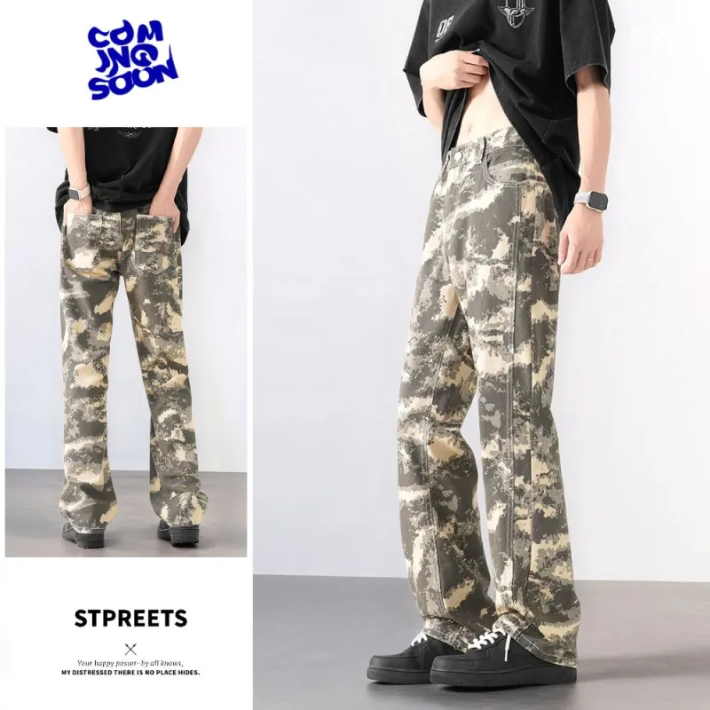 NVRFRGT Jeans Unisex Desert Camouflage-1
