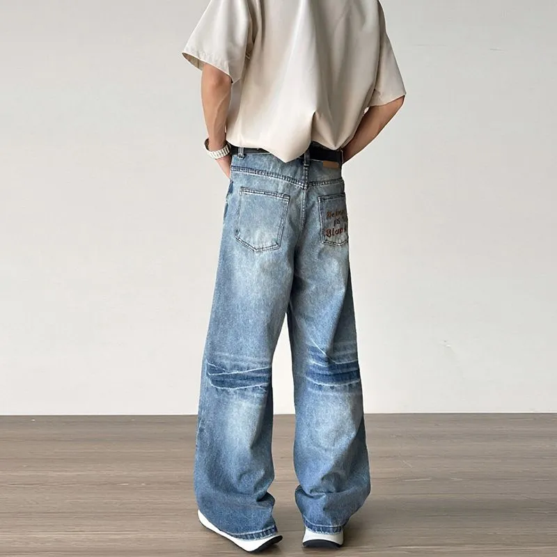 NVRFRGT Jeans Unisex Blue-3