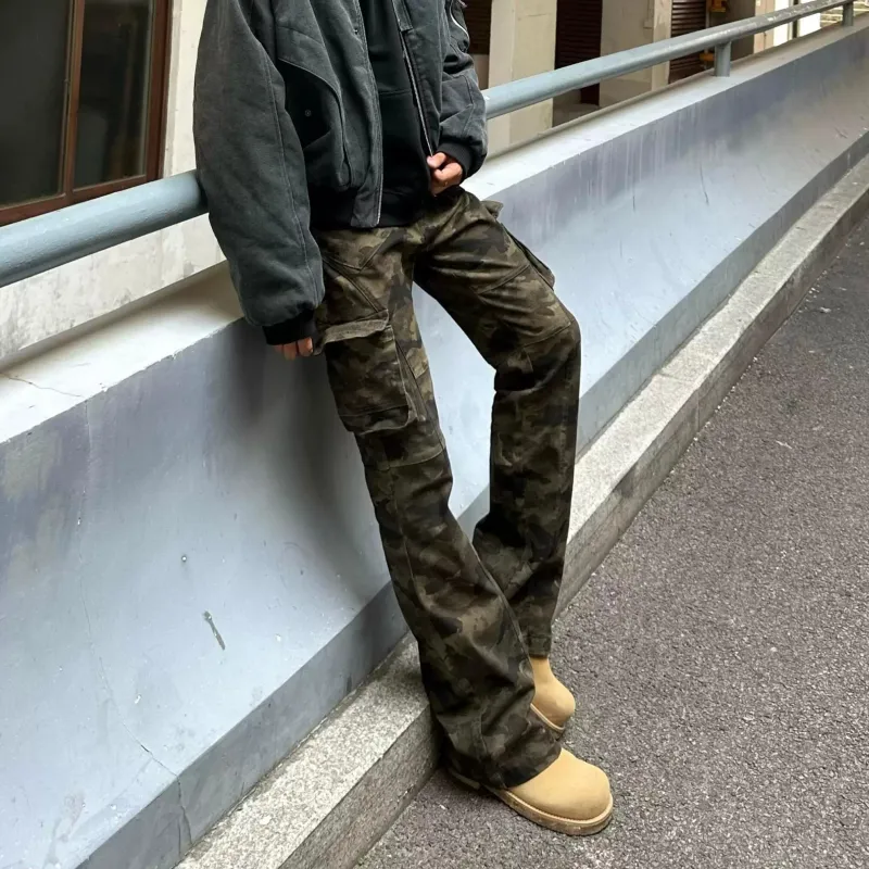 NVRFRGT Jeans Unisex Camouflage-4
