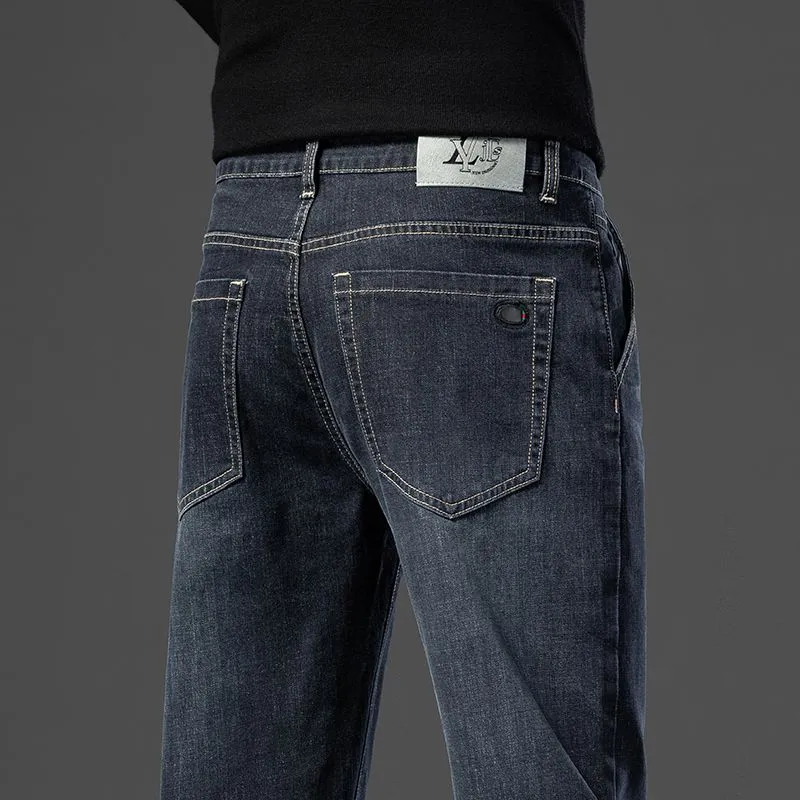 NVRFRGT Jeans Unisex Black Gray Color-4