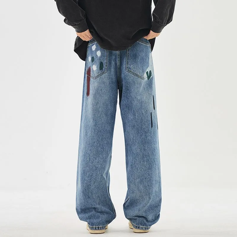 NVRFRGT Jeans Unisex Blue-1