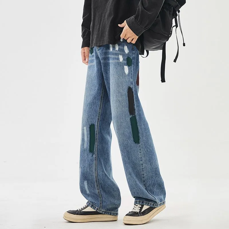 NVRFRGT Jeans Unisex Blue-2