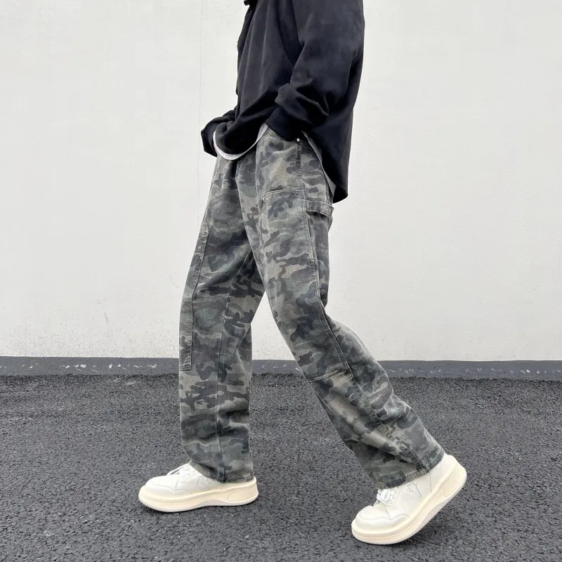 NVRFRGT Jeans Unisex Camouflage-3