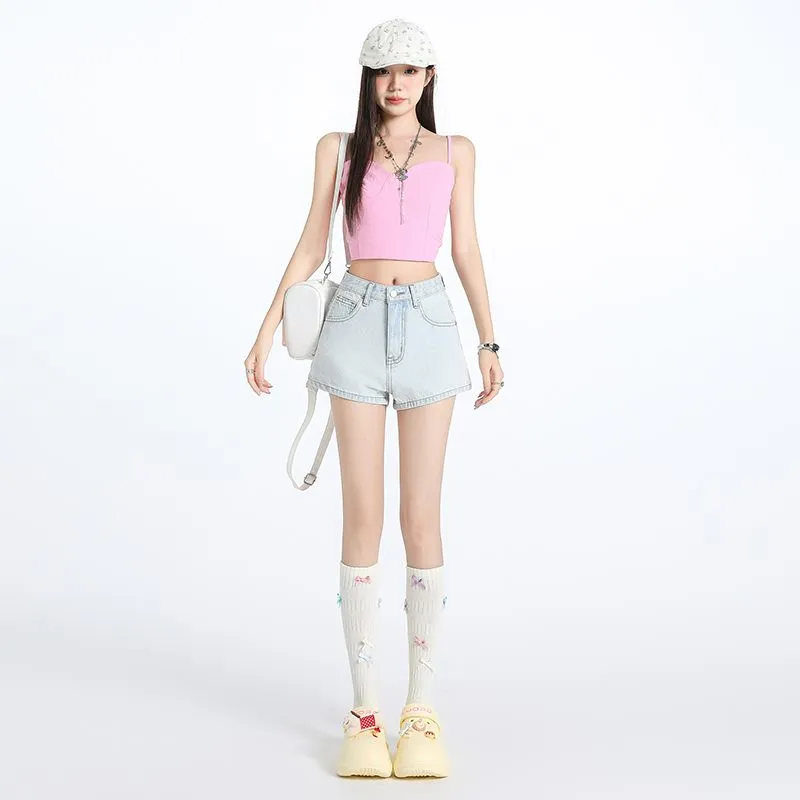 NVRFRGT Denim Shorts Women's-1