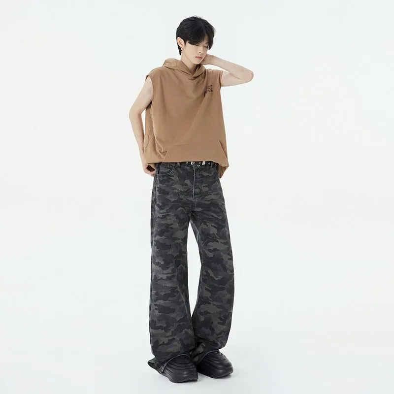 NVRFRGT Jeans Unisex Camouflage-2