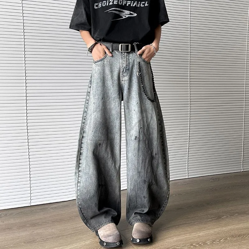 NVRFRGT Jeans Unisex Blue Gray-2