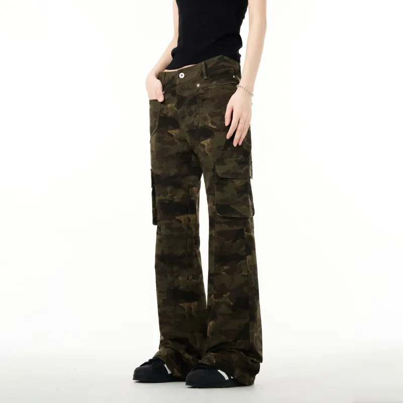NVRFRGT Jeans Unisex Camouflage-2