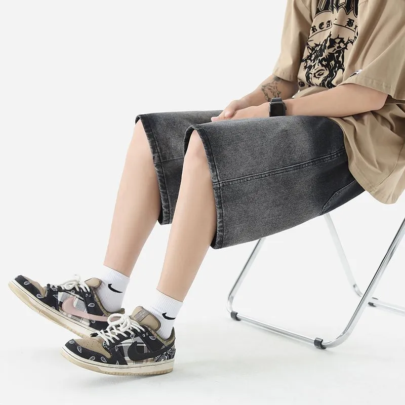 NVRFRGT Denim Shorts Unisex-2
