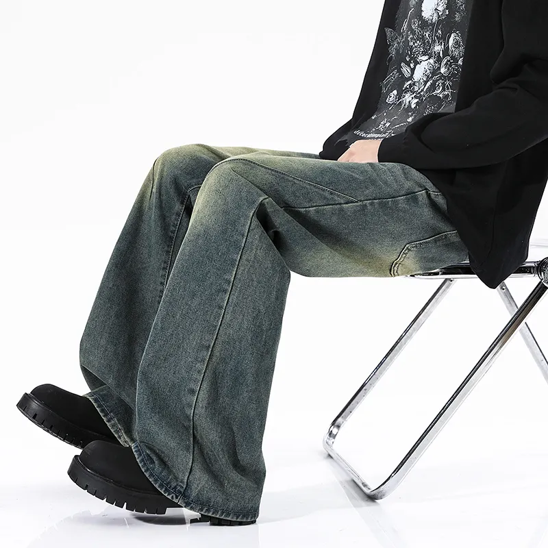 NVRFRGT Jeans Men's Vintage Blue-4