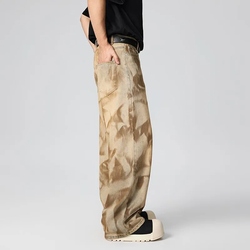 NVRFRGT Jeans Unisex Yellow Mud-3