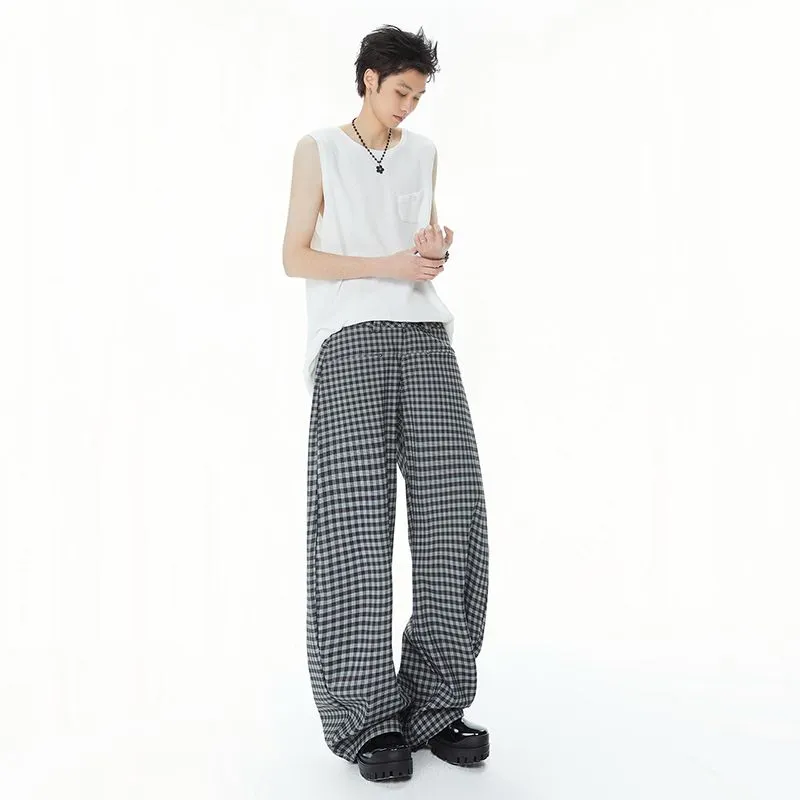 NVRFRGT Jeans Unisex American Plaid-4