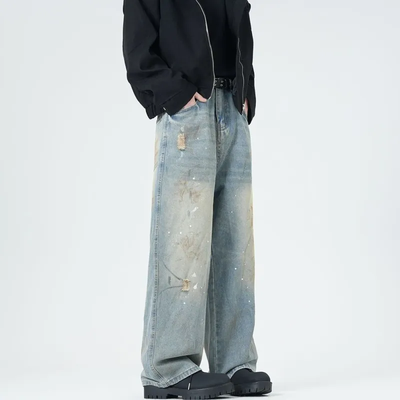 NVRFRGT Jeans Unisex Light Blue-3
