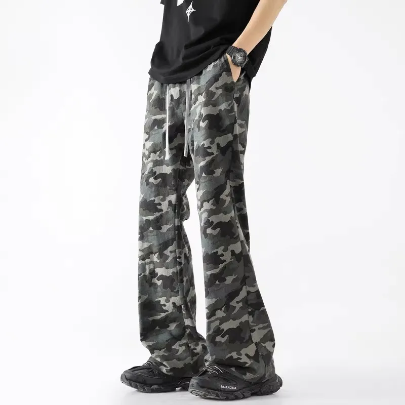 NVRFRGT Jeans Unisex Camouflage-1