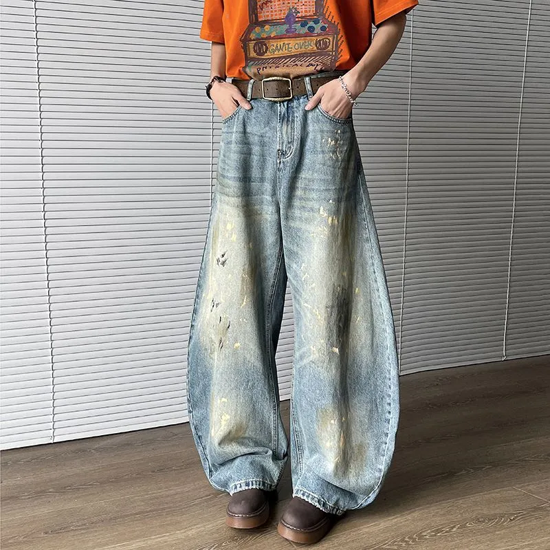 NVRFRGT Jeans Unisex Blue-1