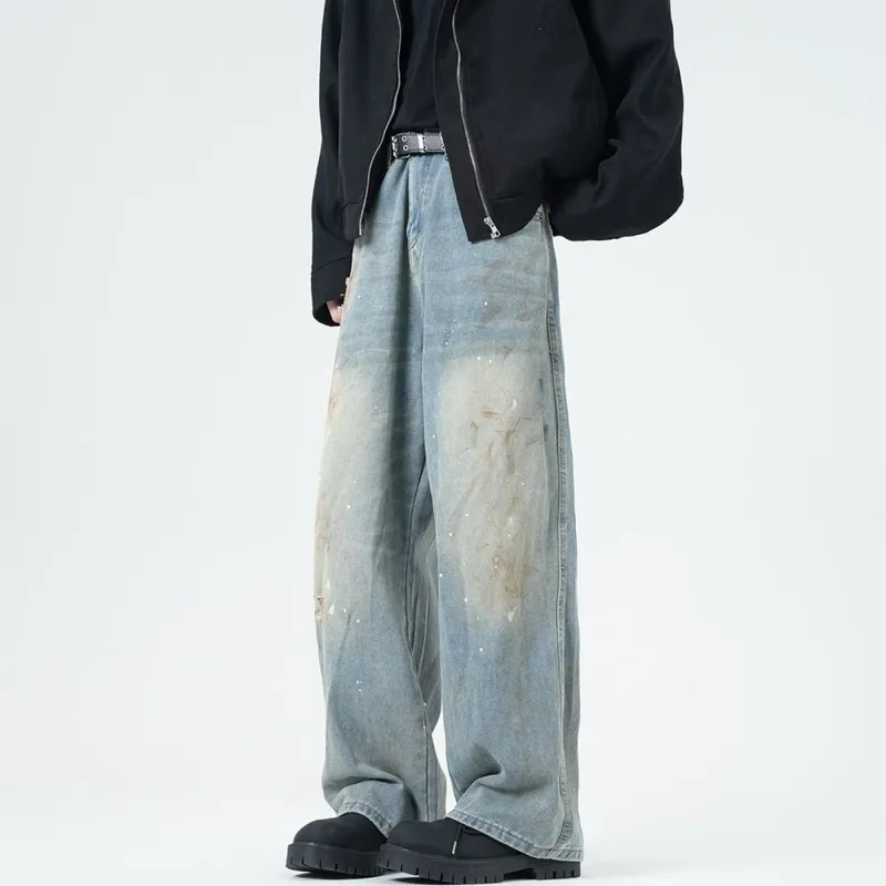 NVRFRGT Jeans Unisex Light Blue-1