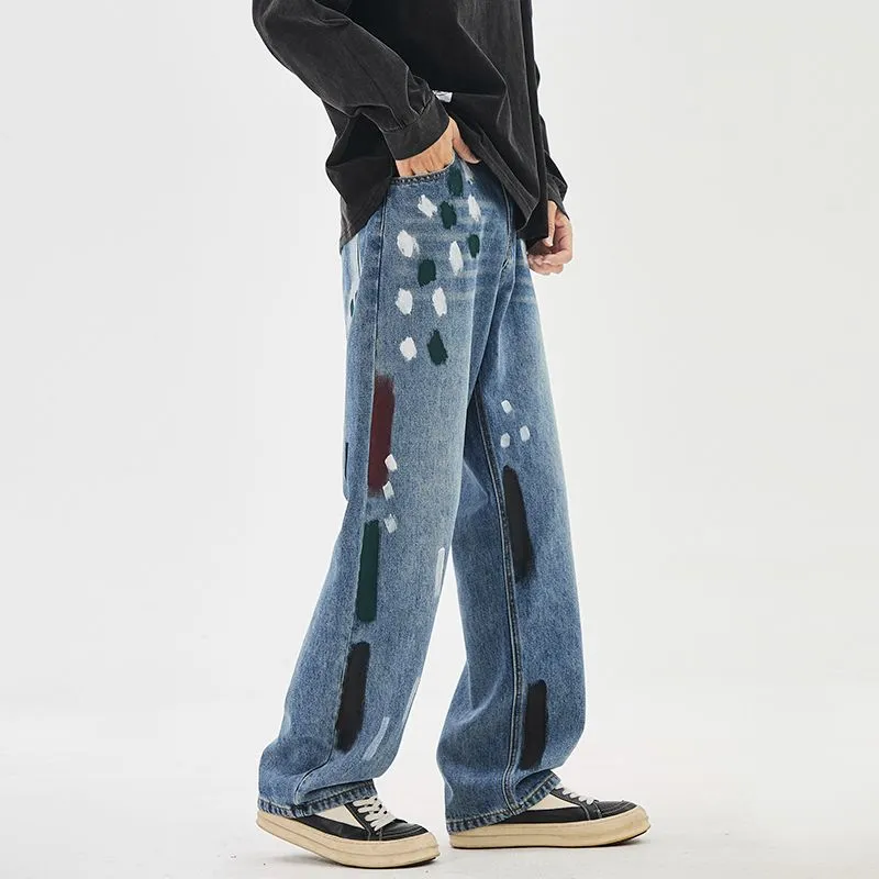 NVRFRGT Jeans Unisex Blue-3