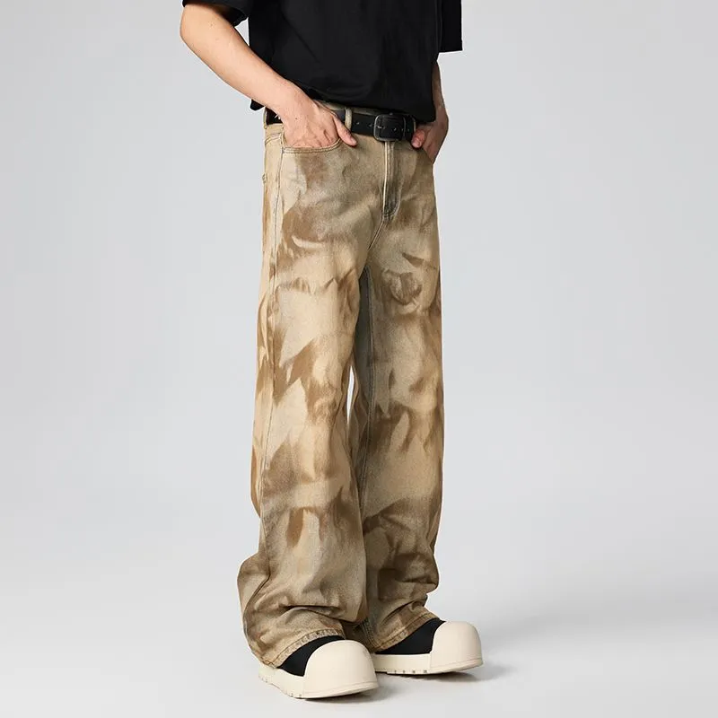 NVRFRGT Jeans Unisex Yellow Mud-2