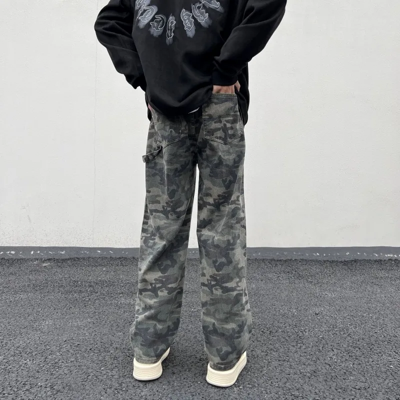 NVRFRGT Jeans Unisex Camouflage-4