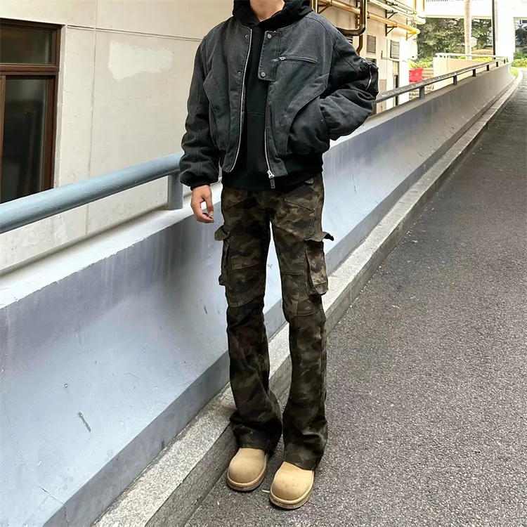 NVRFRGT Jeans Unisex Camouflage-3