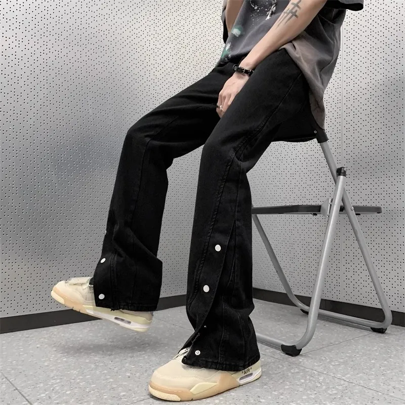 NVRFRGT Jeans Unisex Black-1