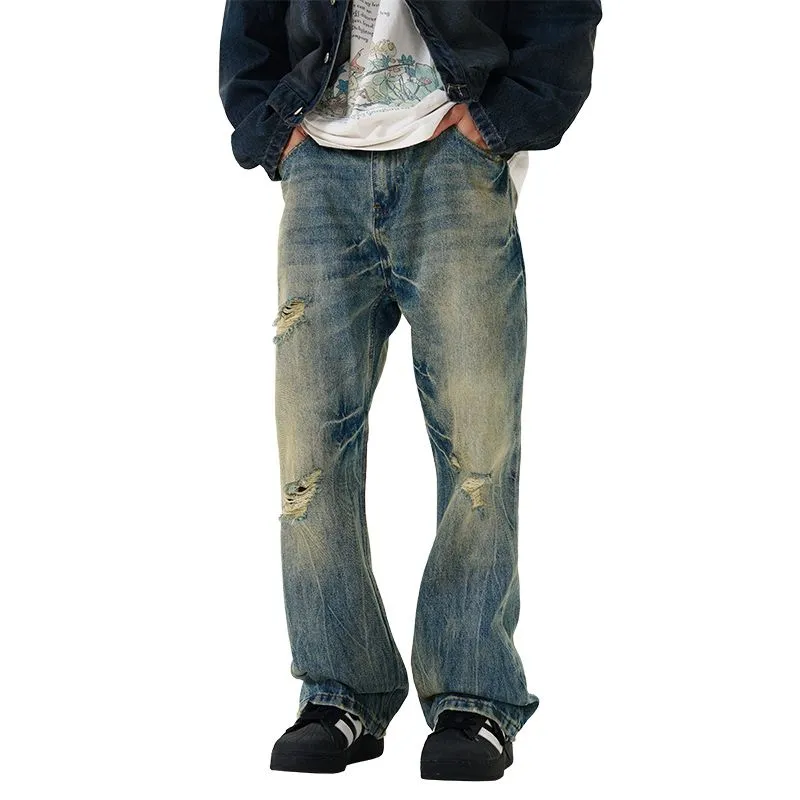 NVRFRGT Jeans Unisex Blue-4