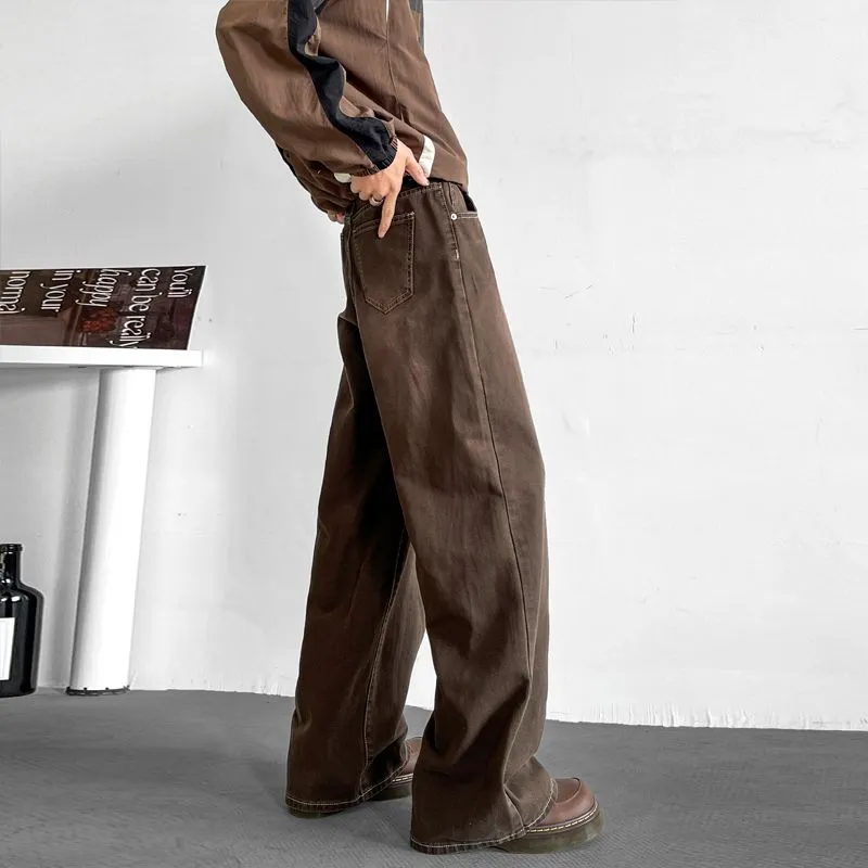NVRFRGT Jeans Unisex Brown-4