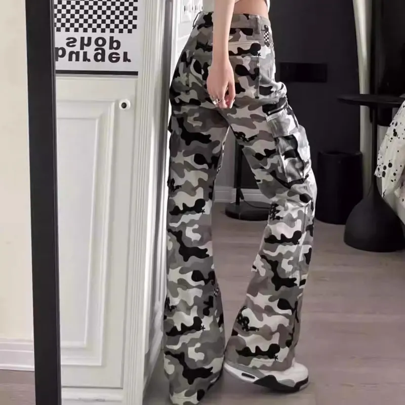 NVRFRGT Jeans Unisex Camouflage-3