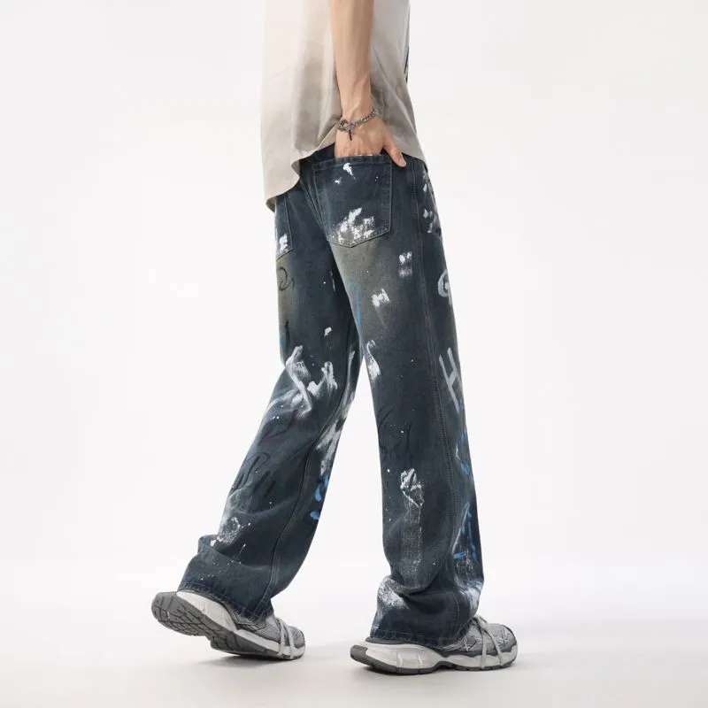 NVRFRGT Jeans Unisex Vintage Blue-4