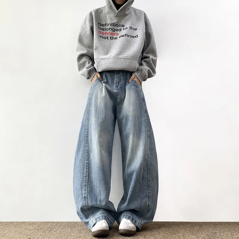 NVRFRGT Jeans Unisex Blue-1