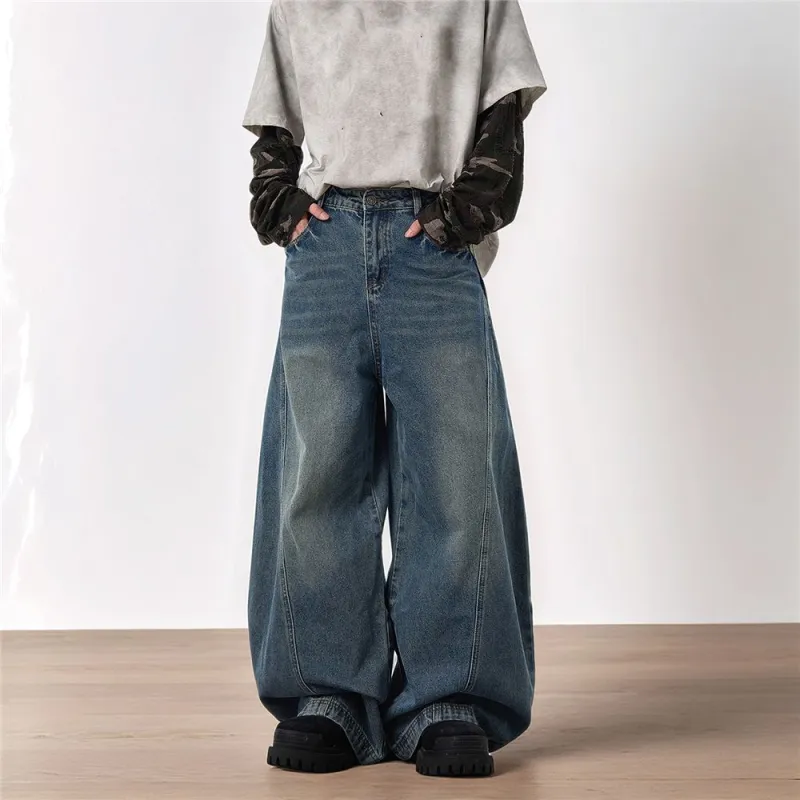 NVRFRGT Jeans Unisex Blue-2