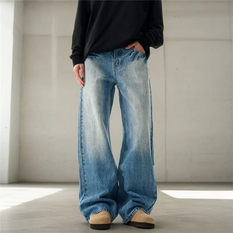 NVRFRGT Jeans Unisex Blue-1