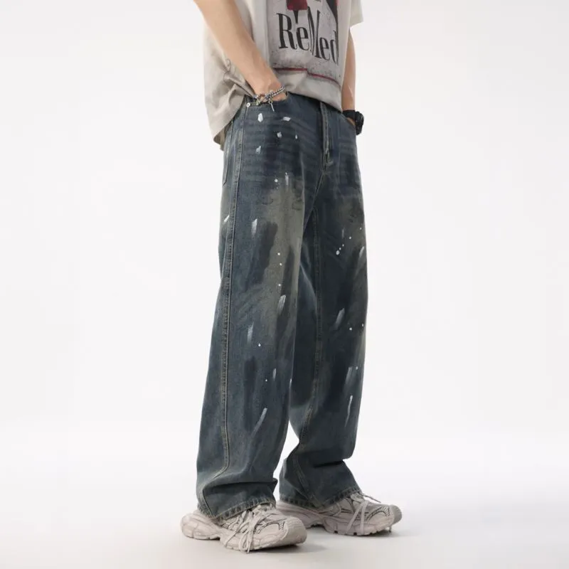 NVRFRGT Jeans Unisex Vintage Blue-3