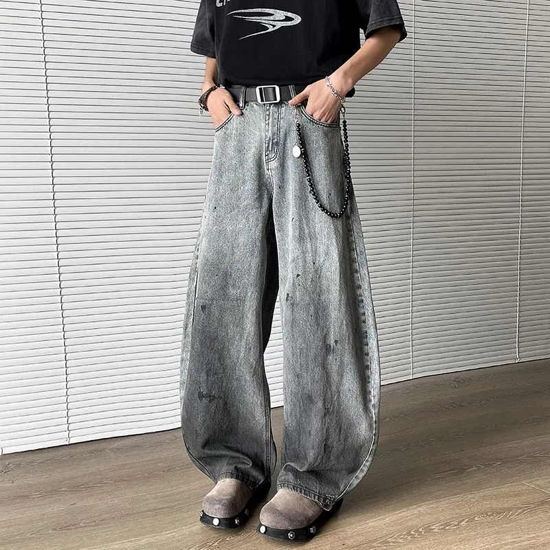 NVRFRGT Jeans Unisex Blue Gray-1